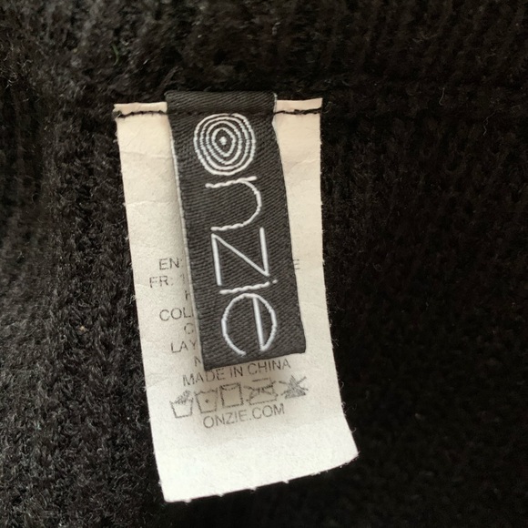 Onzie Knit Black Ballet Pant - Picture 5 of 5